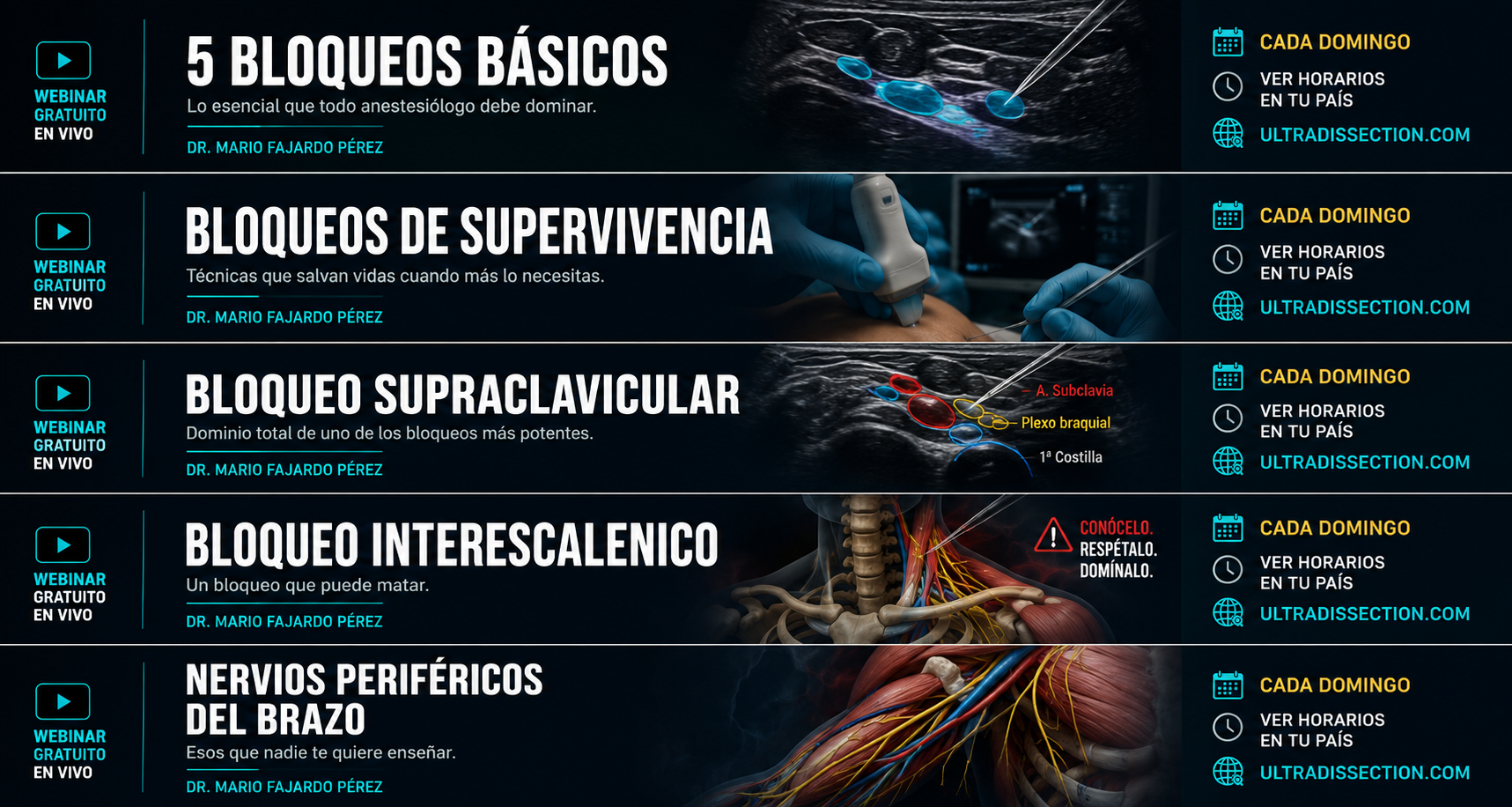 Ciclo Webinars Junio-Julio 2026 UltraDissection